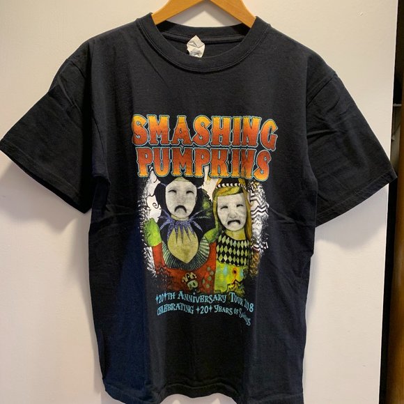THE SMASHING PUMPKINS - 2008 20th ANNIVERSARY TOUR SHIRT - SIZE M - Picture 1 of 3